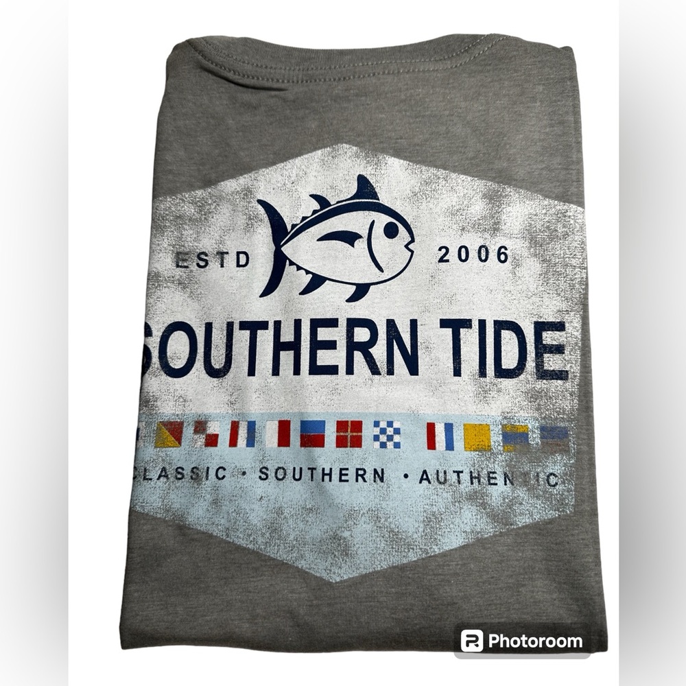 SOUTHERN TIDE SKIPJACK MEN'S SHORT SLEEVE GRAPHIC T-SHIRT.SZ.L.NWT.MSRP$42.00